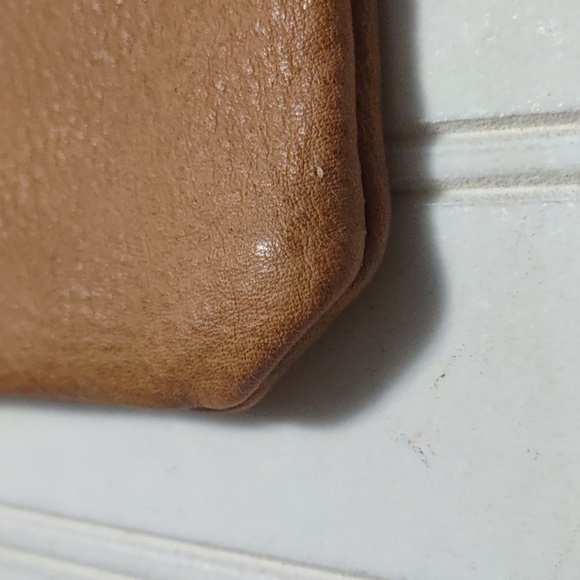 Steve Madden Tan Small Zip Up Make Up Holder Travel Size 5H X 7L - Picture 5 of 7